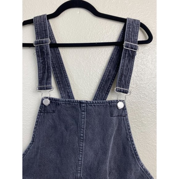 🖤Free People Black Overalls with Distressed Hem - Picture 8 of 15